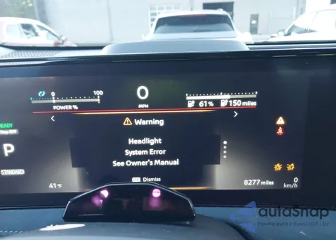 2023 Nissan Ariya Platinum+ z USA, uszkodzony, nr VIN JN1DF0CD0PM708740